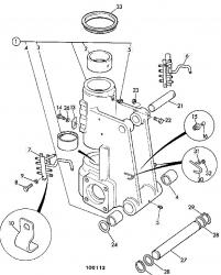 кингпост jcb 126/00217 JCB Поворотная колонка кингпост 126/00217 JCB